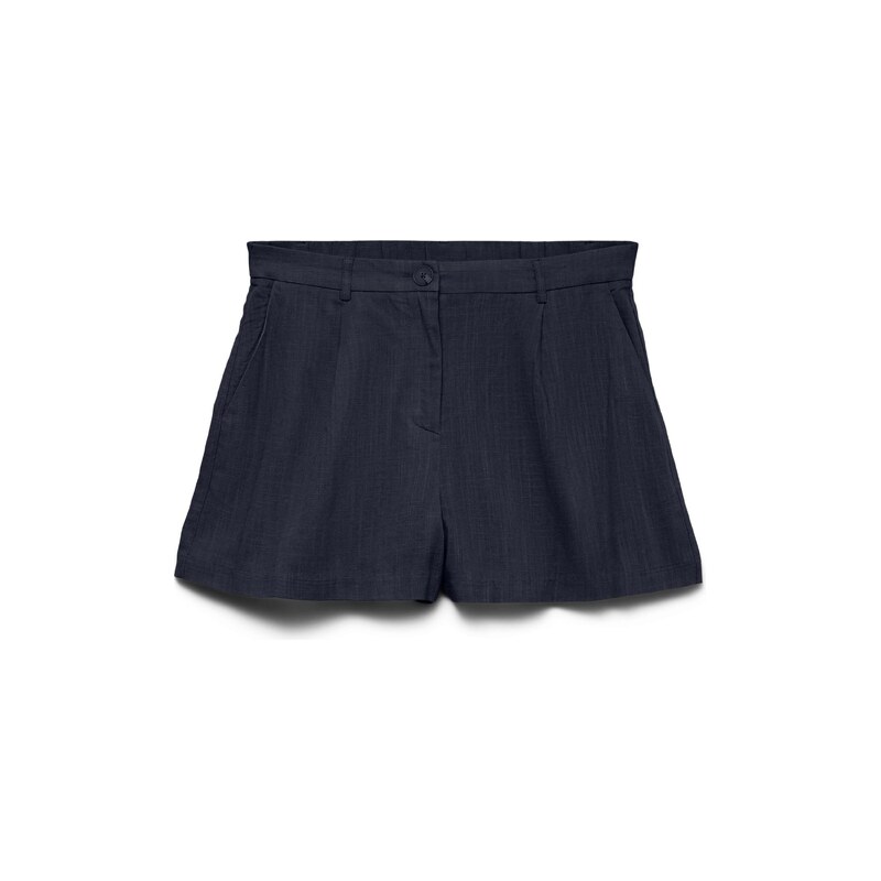 VERO MODA Kalhoty se sklady v pase VMRosie noční modrá