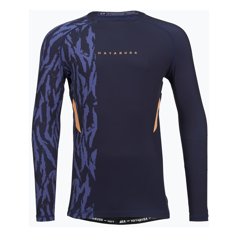 Pánský rashguard s dlouhým rukávem Hayabusa Apex Rash Guard navy
