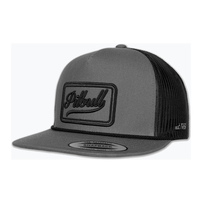 Pánská kšiltovka Pitbull Original 1989 grey/black