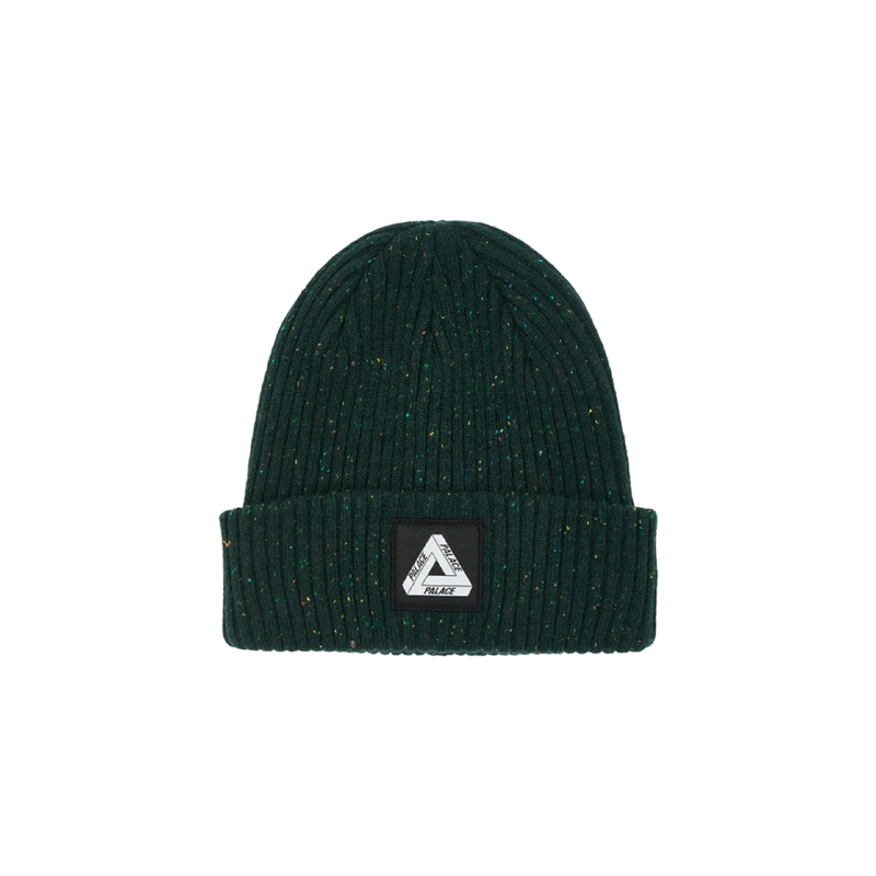Palace Nepped Tri-Ferg Patch Beanie Green