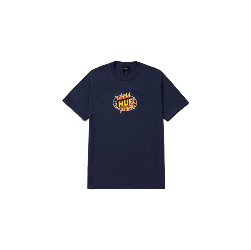 HUF TNT Logo Tee Navy
