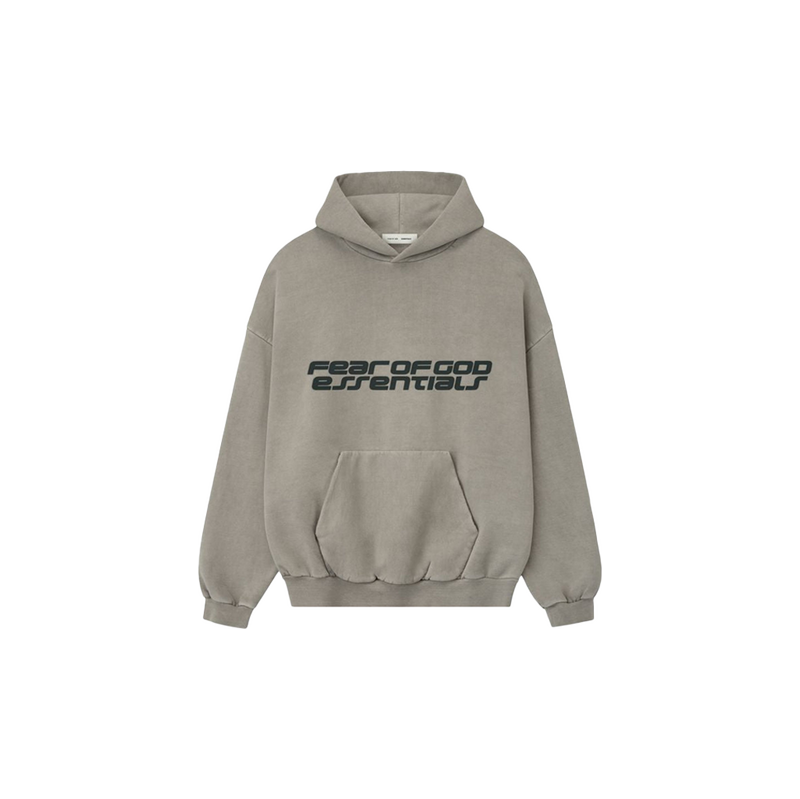 Fear of God Essentials 90s Hoodie Smoke Grey