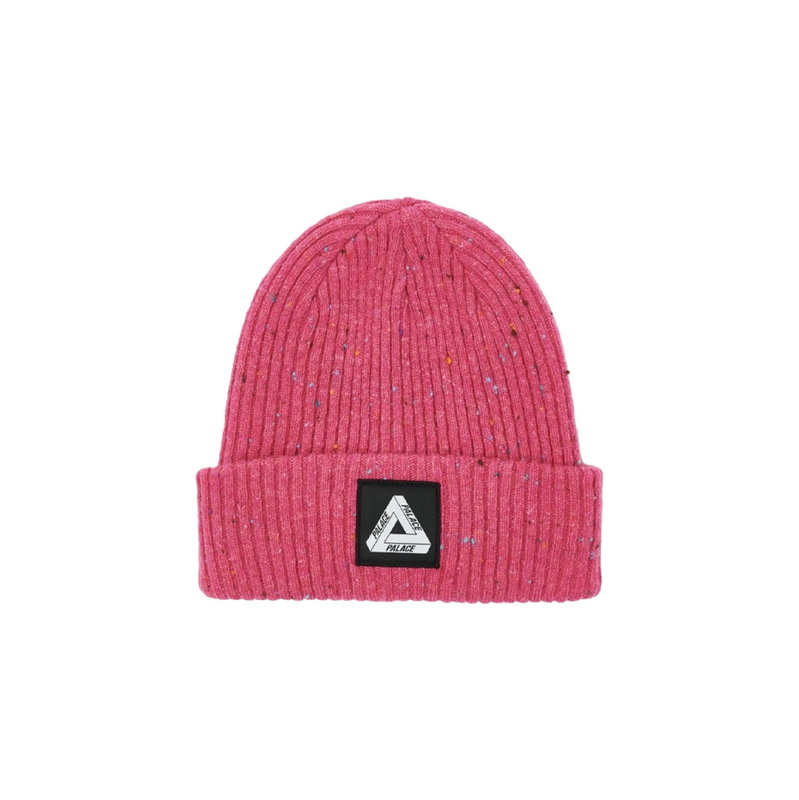 Palace Nepped Tri-Ferg Patch Beanie Cherry