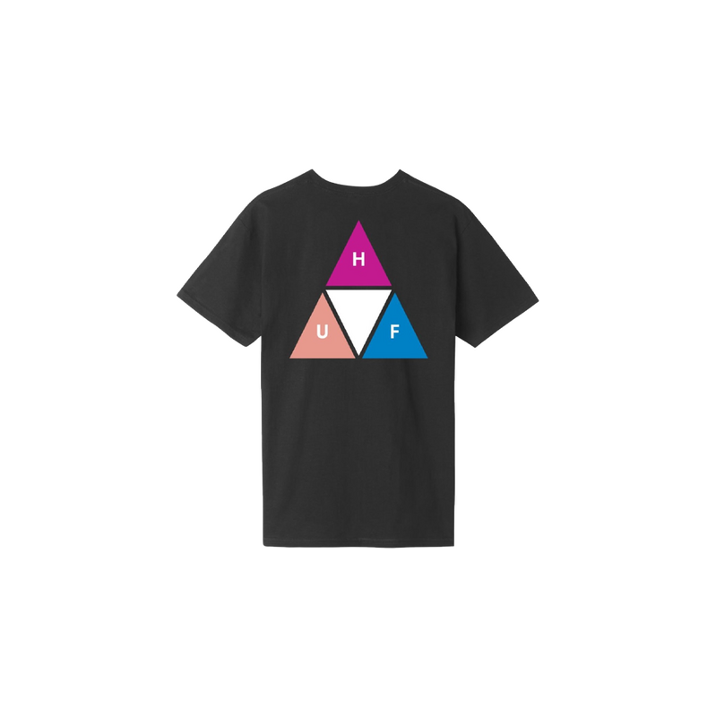 HUF TT Prism Crew Black Tee