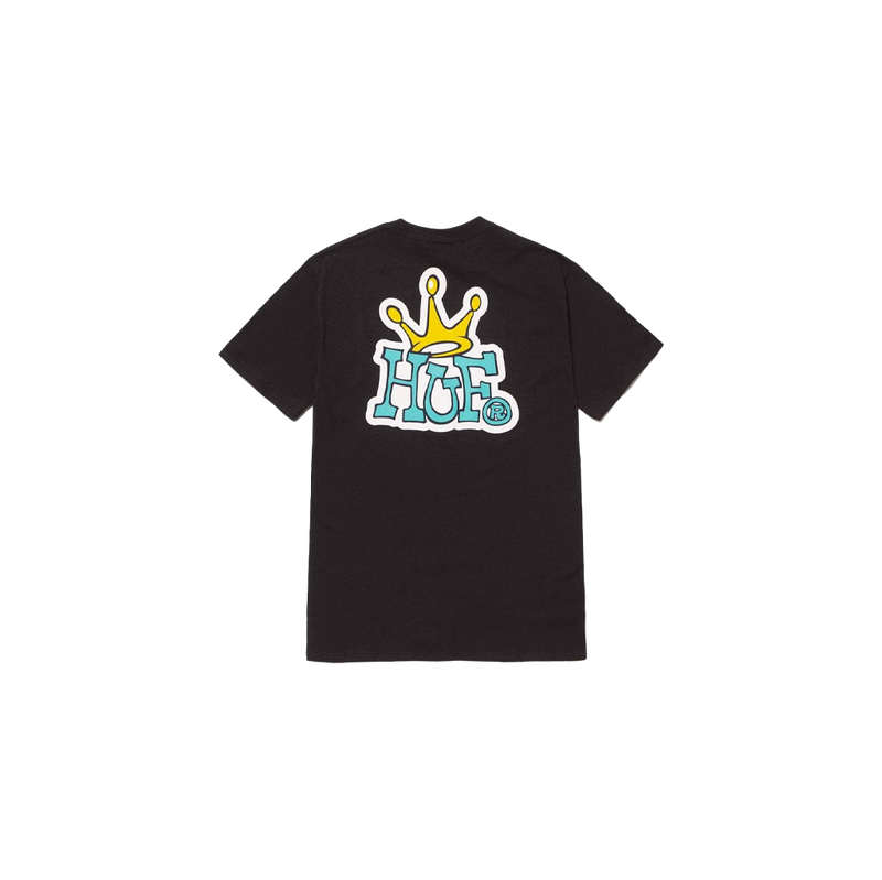 HUF Crown Tee Black