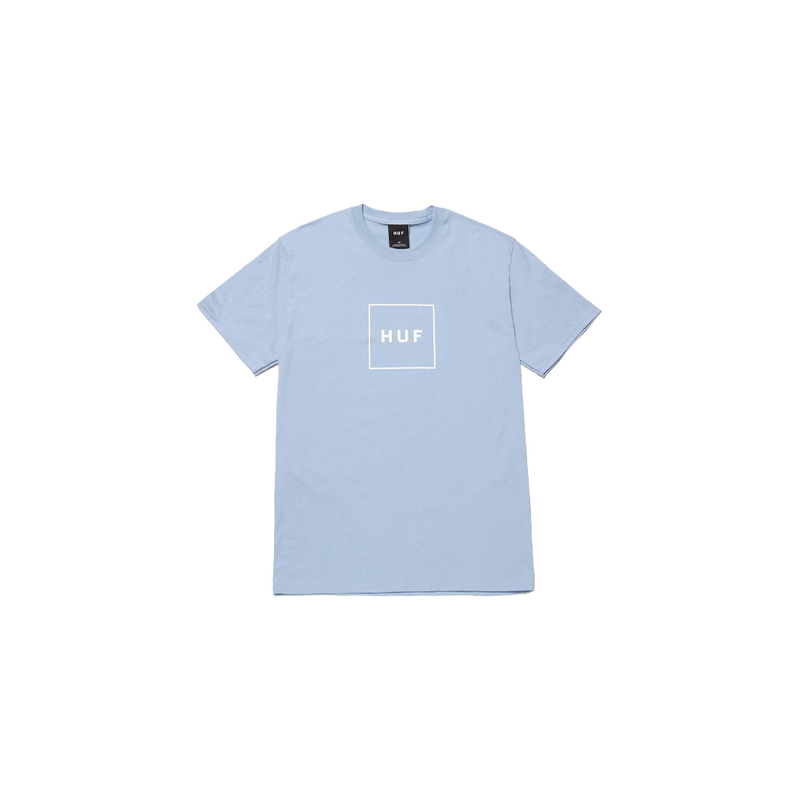 HUF Essentials Box Logo Tee Light Blue