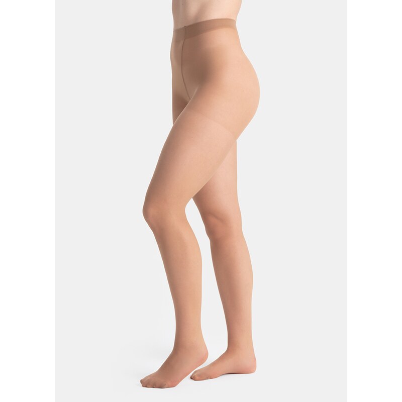 5 PACK: Kompresní punčochy | nadotec TĚLA | 20 DEN béžová Béžová
