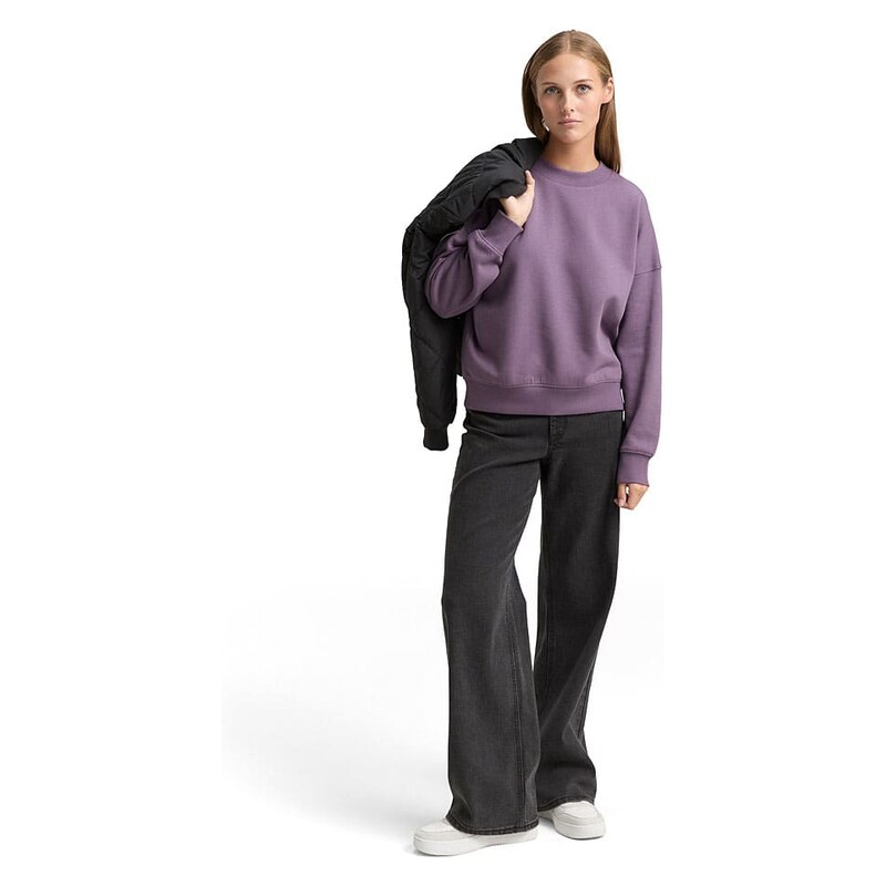 Mikina Tom Tailor Lila 7283116