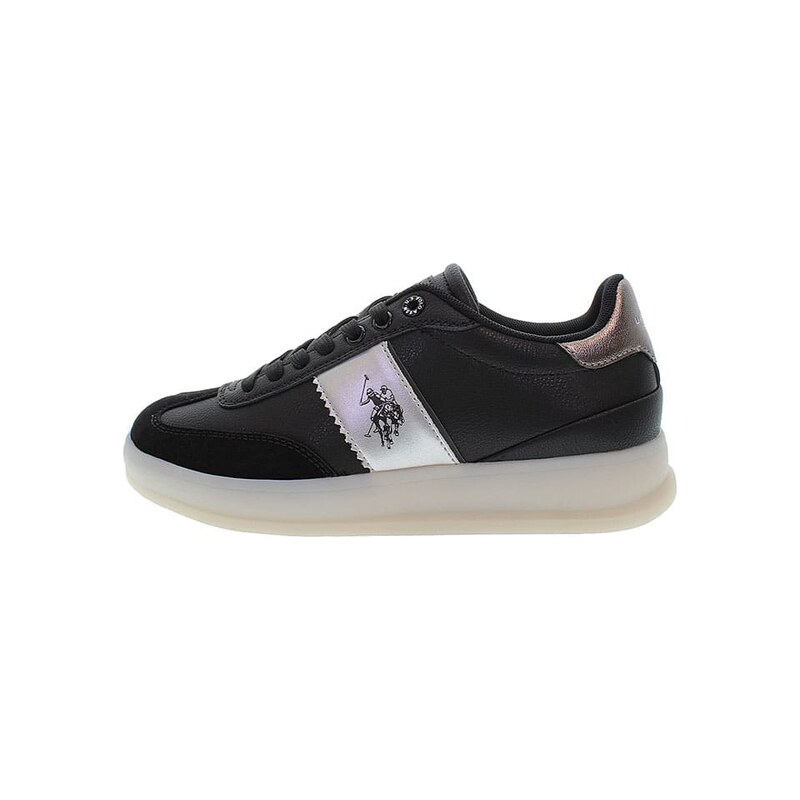 Tenisky U.S. Polo Assn. Schwarz/ Silber 4343032
