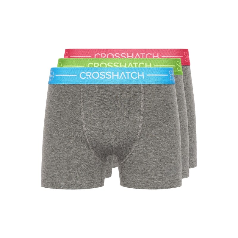 Boxerky Crosshatch Charcoal Marl 607387