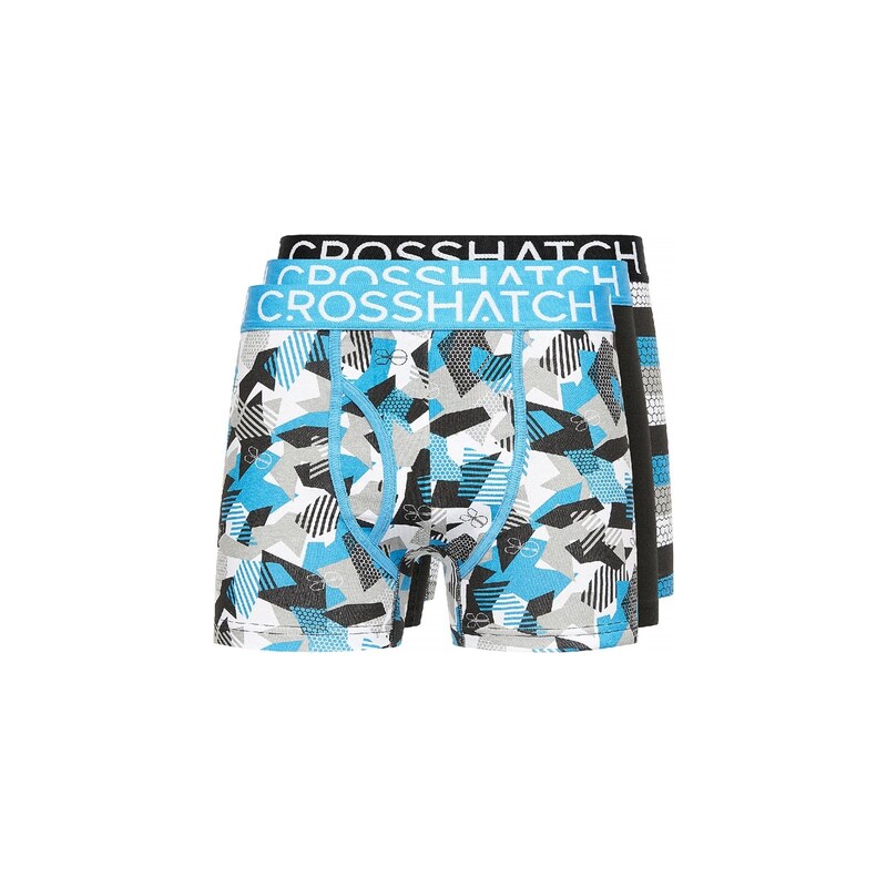 Boxerky Crosshatch Malibu Blue 4136630