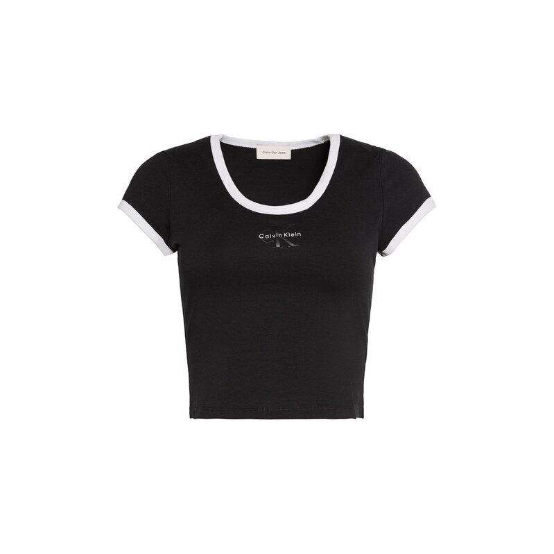 Tričko Calvin Klein Jeans Black 3617624