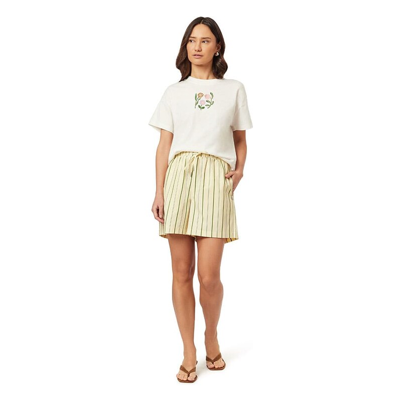 Tričko Scotch & Soda Creme 5852685