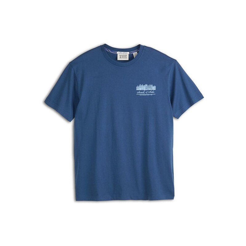 Tričko Scotch & Soda Blau 3595884