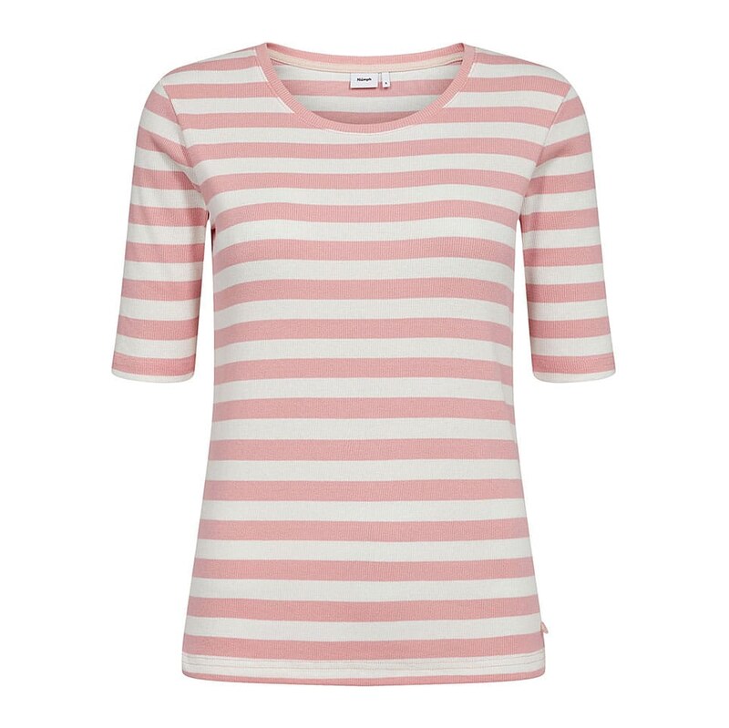 Tričko NÜMPH Rosa/ Weiß 5698152