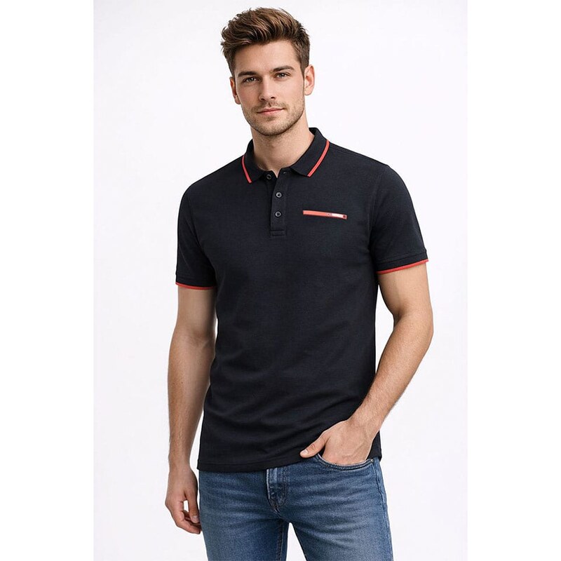 Tričko Geographical Norway Schwarz 178559