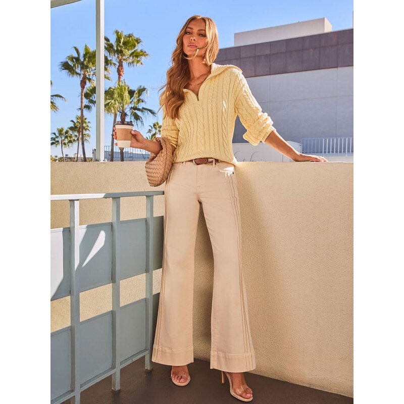 Džíny LA Angels Beige 7134055