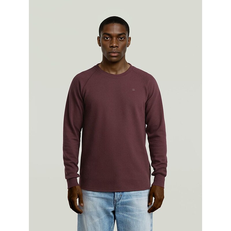 Mikina G-Star Bordeaux 8824435