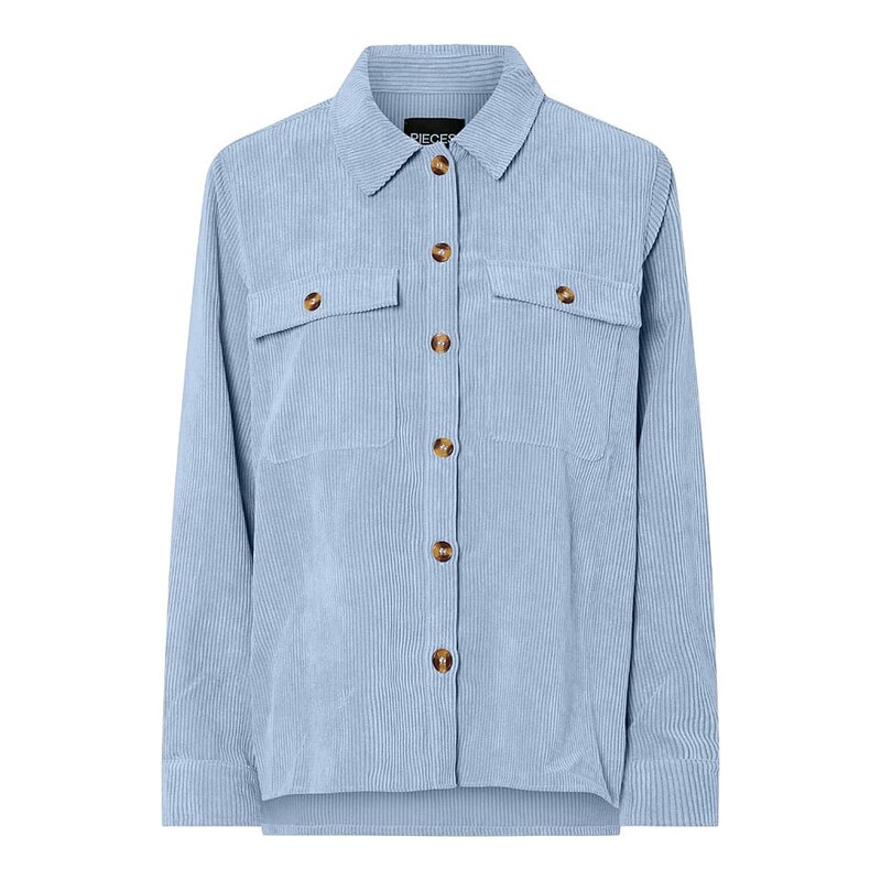 Košile Pieces Hellblau 2603500