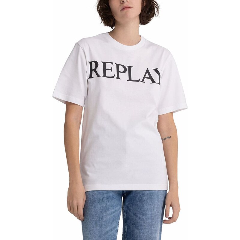 Tričko Replay Weiß 7592820