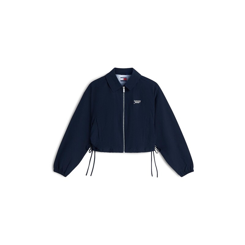 Tommy Jeans Přechodná bunda Seersucker Drawstring Hem Relaxed