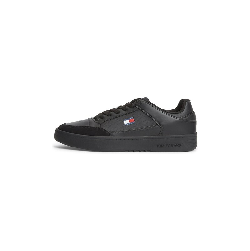 Tommy Jeans Tenisky Mixed Texture Basketball černá