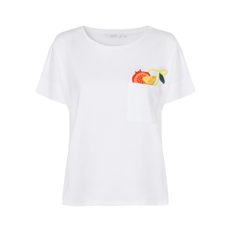 TATUUM Tričko Monki žlutá / citronová / červená / bílá