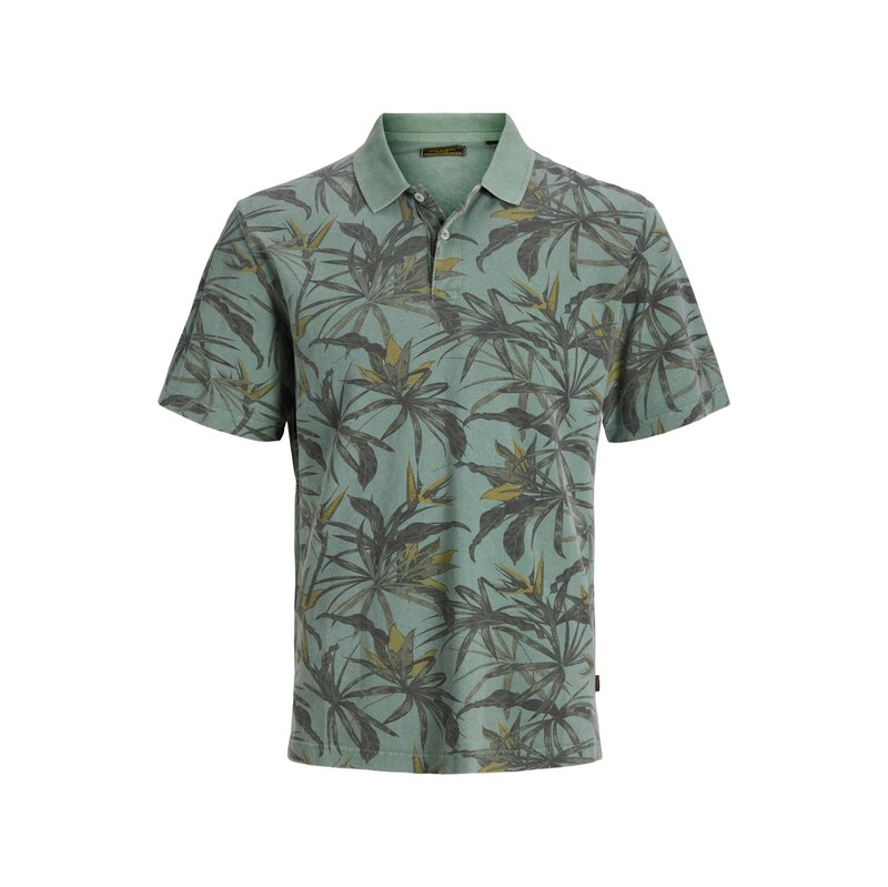 Jack & Jones Premium Tričko JPRBLUHawaii olivová / kiwi / světle
