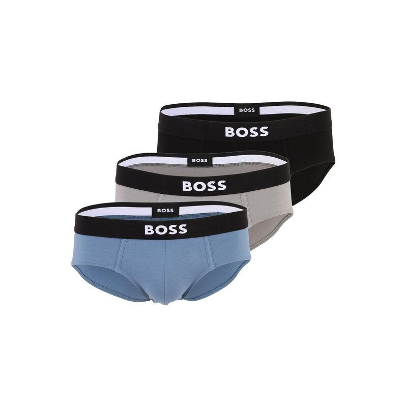 BOSS Slipy ONE safírová / šedá / černá / bílá