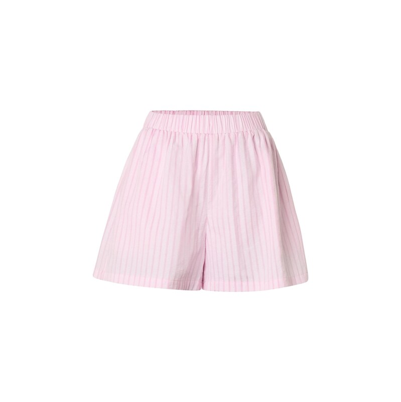 Estelou Kalhoty pink / růžová / bílá