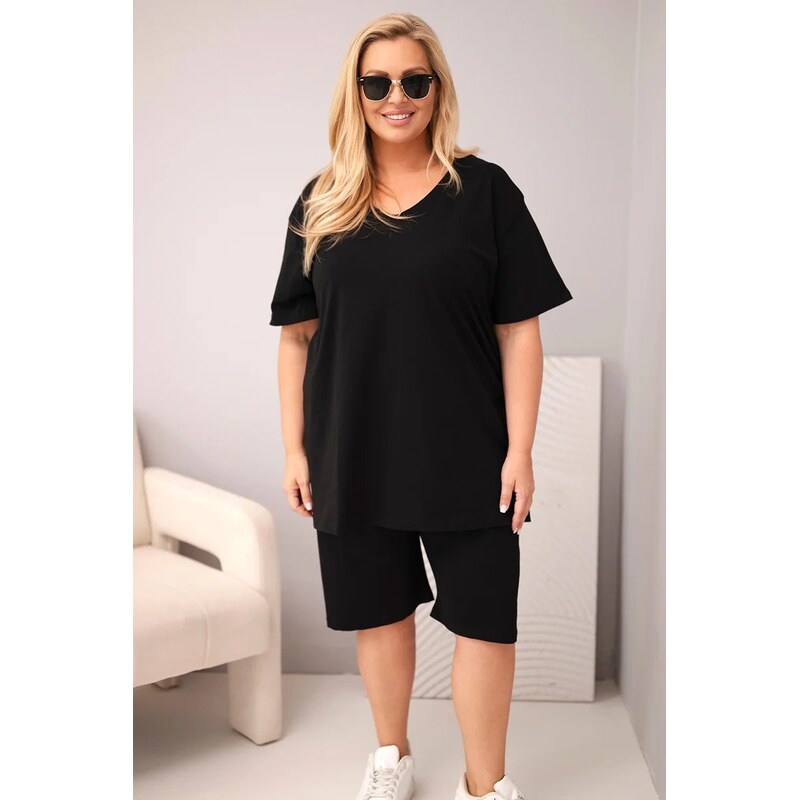 Kesi Dámský komplet Plus Size 8254
