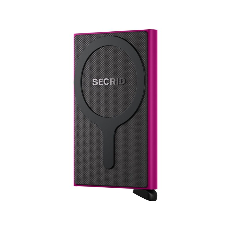 Kovové pouzdro na karty SECRID Cardprotector for Magsafe Fuchsia