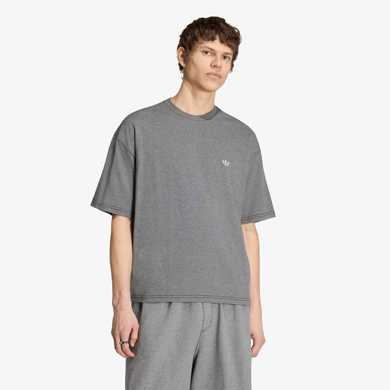 adidas Originals Tričko adidas Ess Tee Grey Four Mel XXL