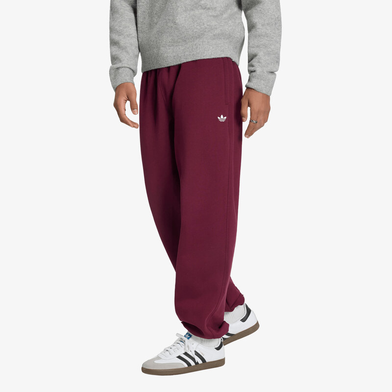 adidas Originals Tepláky adidas Ess Loose Pt Maroon S