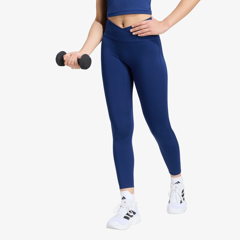 adidas Performance Legíny adidas W 3ss X-Over L Dark Blue S