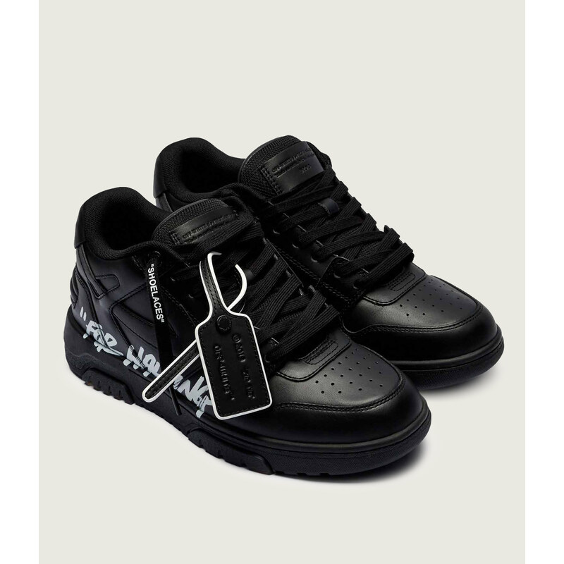 OFF-WHITE Kožené tenisky OUT OF OFFICE FOR WALKING