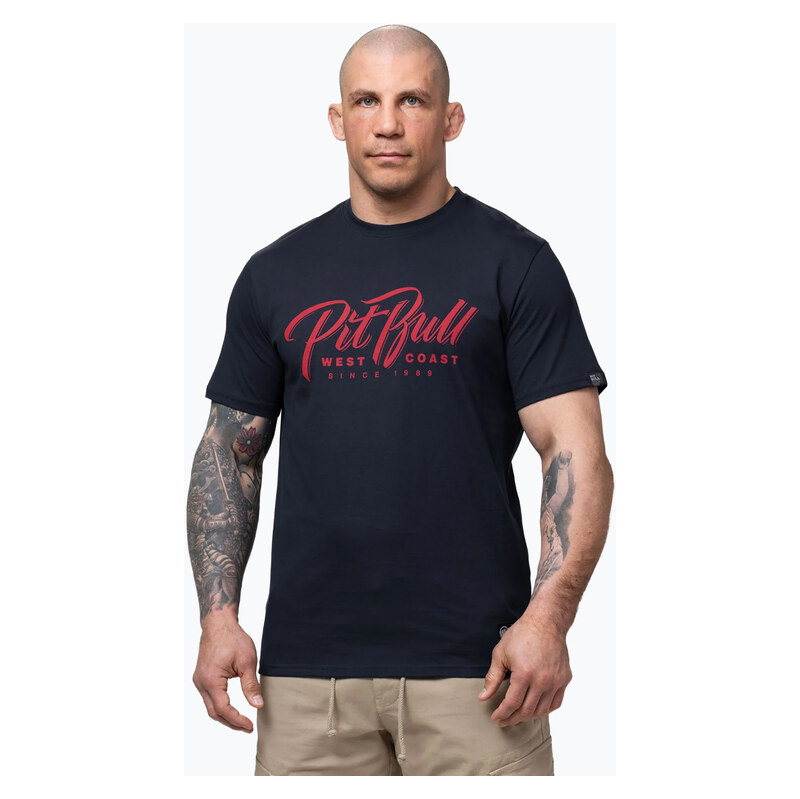 Pánské tričko na lezení Pitbull El Jeffe dark navy