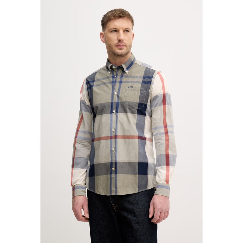 Barbour košile pánská bavlněná Harris Tailored Shirt