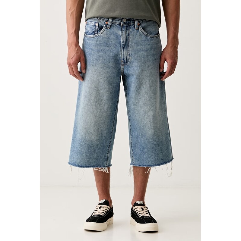 Levis šortky pánské džínové 478 BAGGY CAPRI