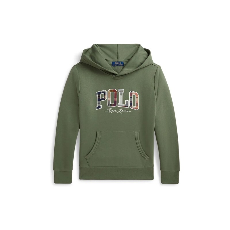 Polo Ralph Lauren mikina s kapucí dětská s bavlnou