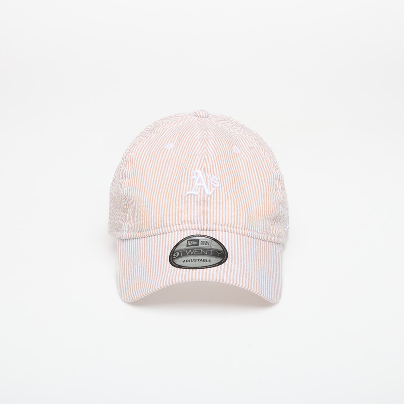 Kšiltovka New Era 9TWENTY MLB Seersucker Oakland Athletics Stone