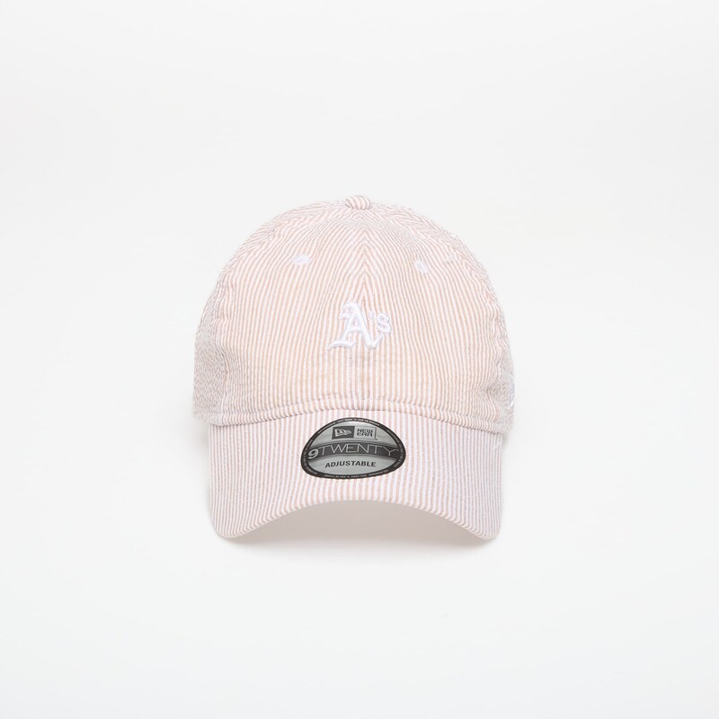 Kšiltovka New Era 9TWENTY MLB Seersucker Oakland Athletics Stone