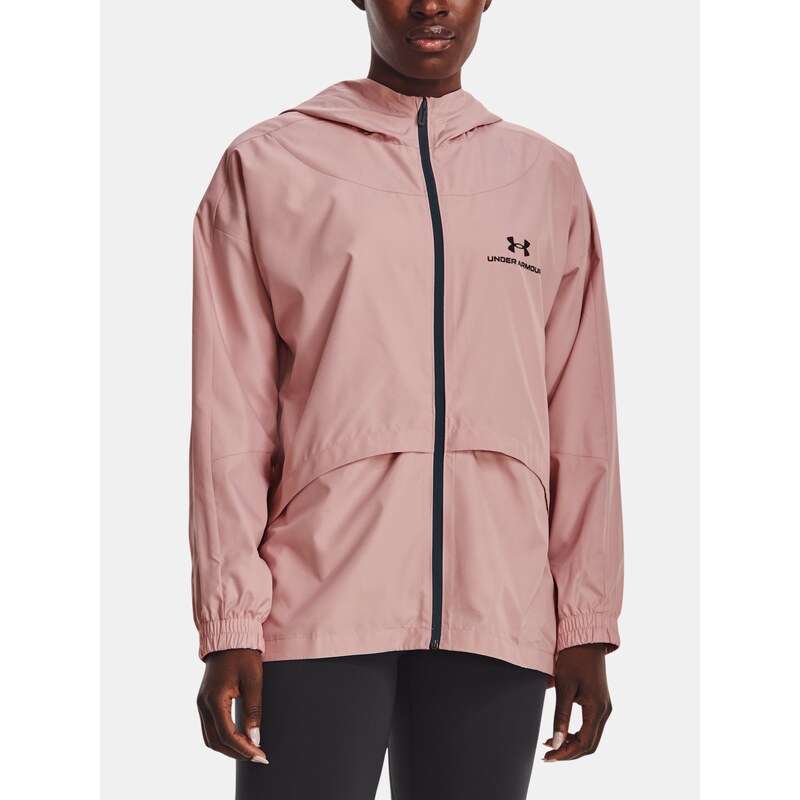 Bunda Under Armour Storm Rush Woven Nov Storm Jacket Wmn Pink