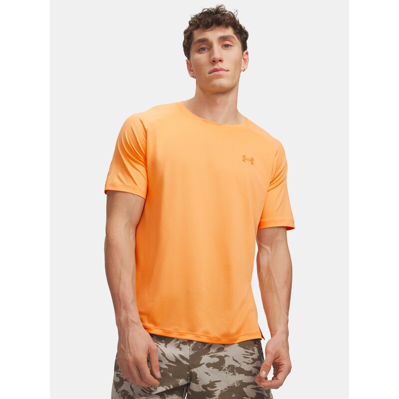 Triko Under Armour Explor Trail Run Grph SS Man Orange