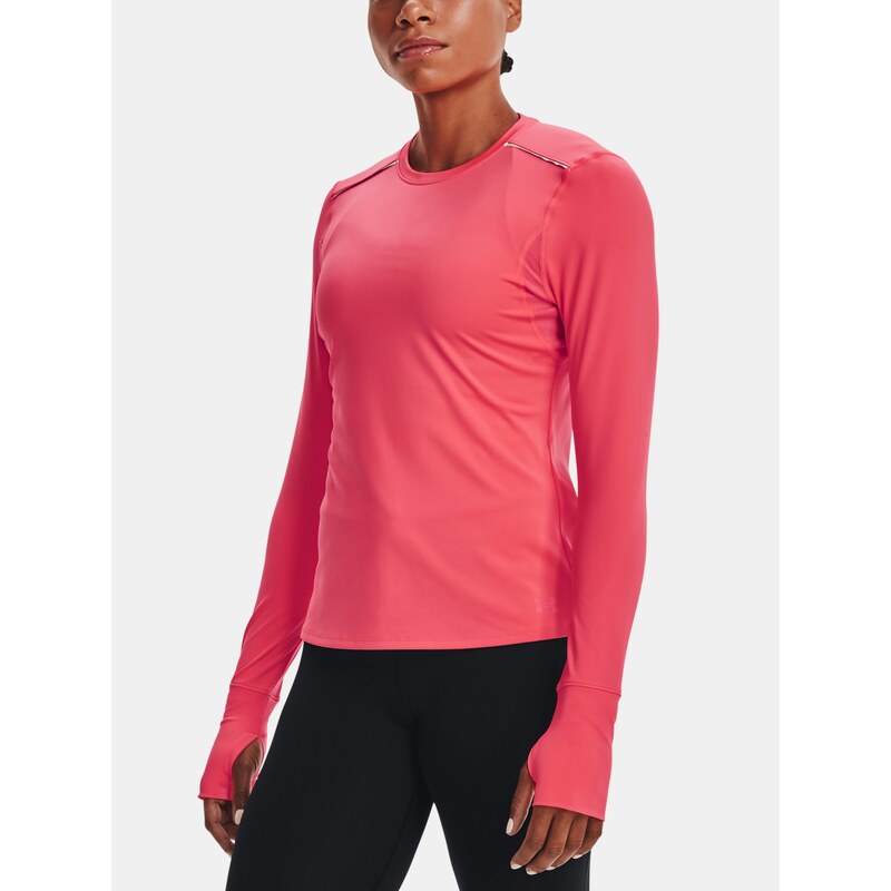 Triko Under Armour Empowered LS Crew Wmn Pink