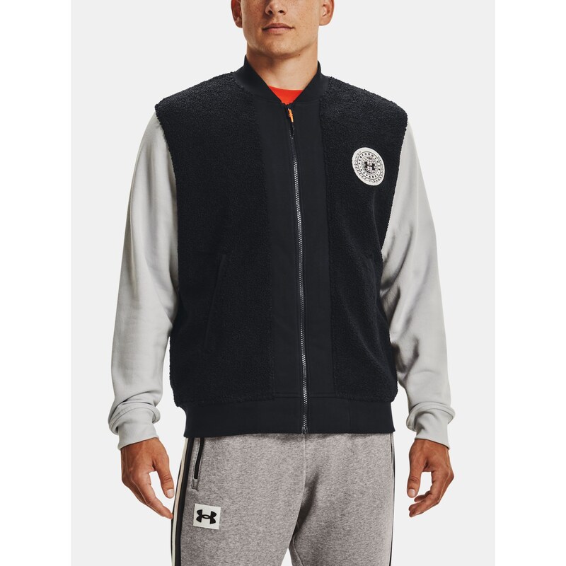 Bunda Under Armour Rival Flc Alma Mater Bmbr Man Black