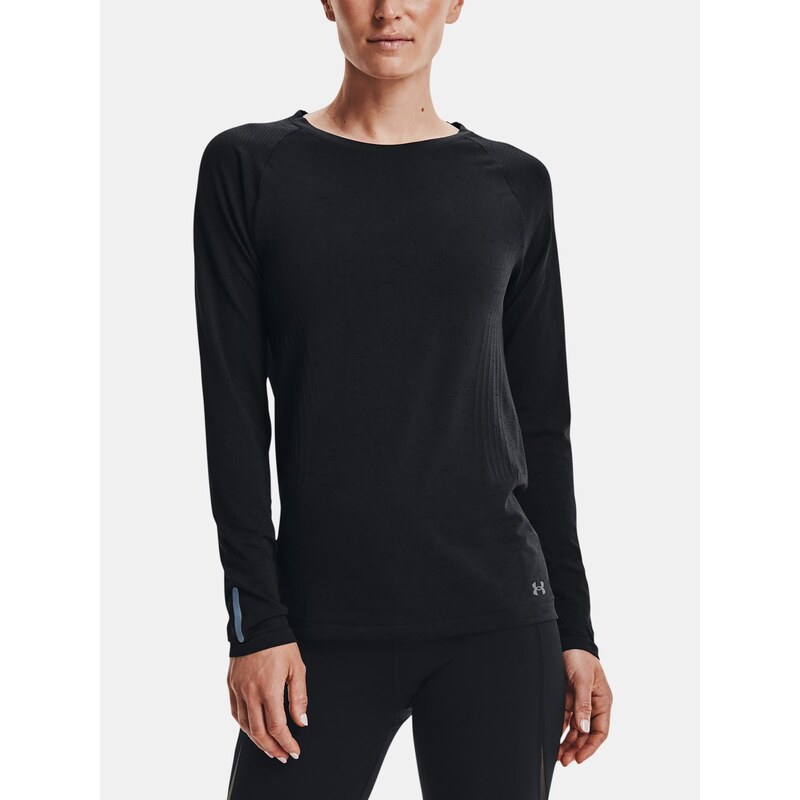 Triko Under Armour eamless Run L Wmn Black