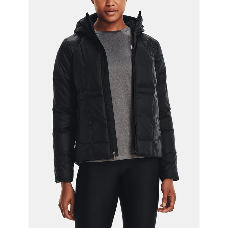 Bunda Under Armour Down Hooded Storm Jkt Wmn Black