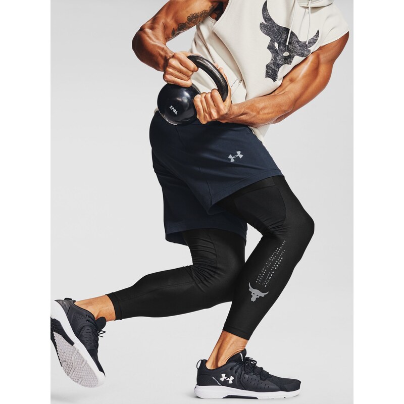 Legíny Under Armour Project Rock Hg Leggings an Black