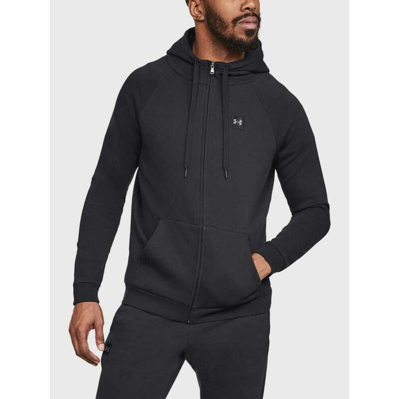 Mmikina Under Armour Rival Fleece Fz Hoodie Man Black